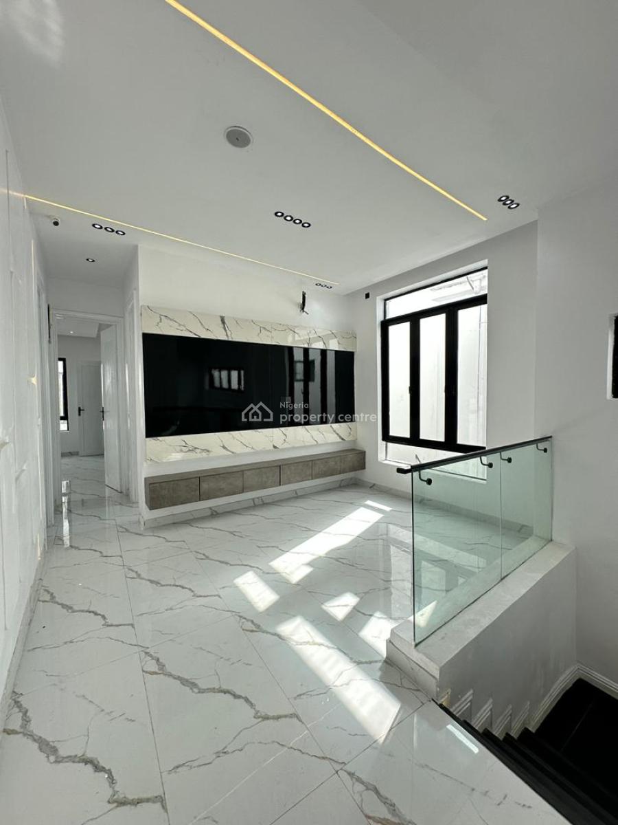 Luxurious 4-bedrm Fully Detached Dplex with Bq in a Serene Estate, Lekki, Lagos, Detached Duplex for Sale