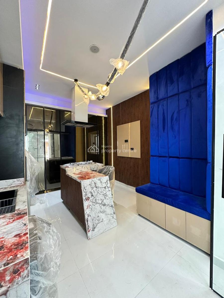 Luxurious 4-bedrm Fully Detached Dplex with Bq in a Serene Estate, Lekki, Lagos, Detached Duplex for Sale