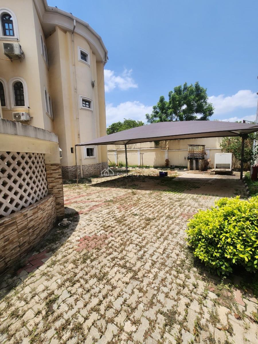 Fully Detached 7bedroom Duplex with Rm Bq, Office,embassy,residential, By Arab( Fully Tarred Rd), Utako, Abuja, Detached Duplex for Rent