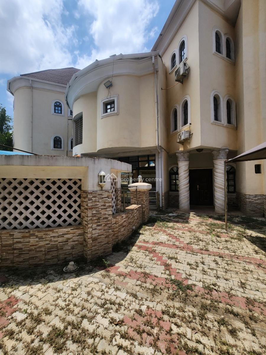 Fully Detached 7bedroom Duplex with Rm Bq, Office,embassy,residential, By Arab( Fully Tarred Rd), Utako, Abuja, Detached Duplex for Rent