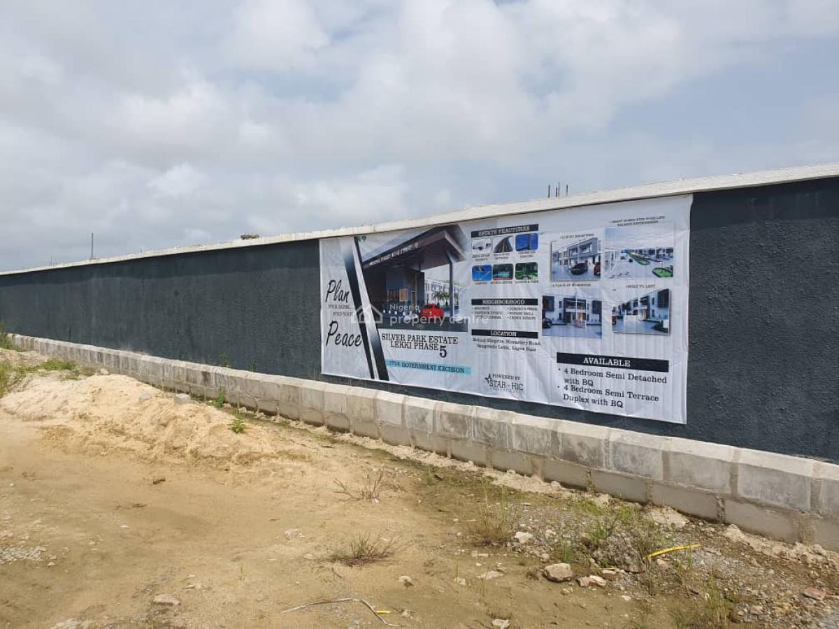 Residential Land, Silver Park Estate Phase 5, Monastery Road, By Shoprite, Sangotedo, Ajah, Lagos, Residential Land for Sale