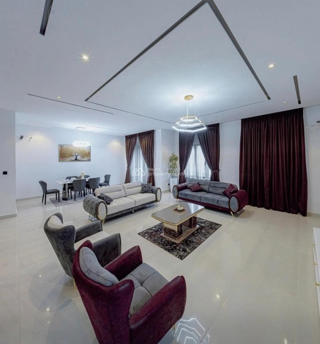 4 Bed   Semi-detached House   5 Bath, Lekki Phase 1, Lekki, Lagos, Semi-detached Duplex for Sale