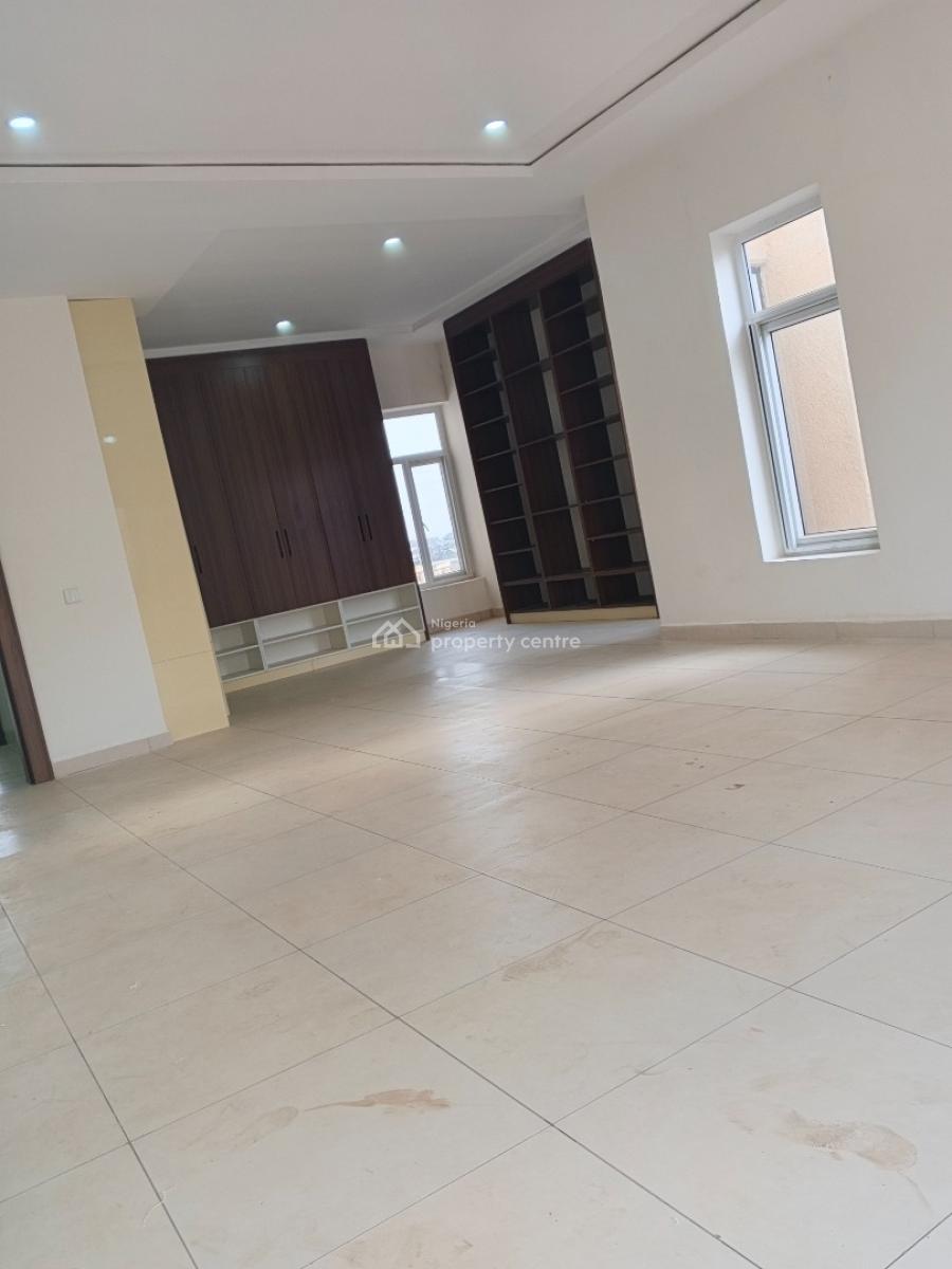 Clean and Spacious 5 Bedroom Semi Detached Duplex with a Bq, Guzape District, Abuja, House for Rent