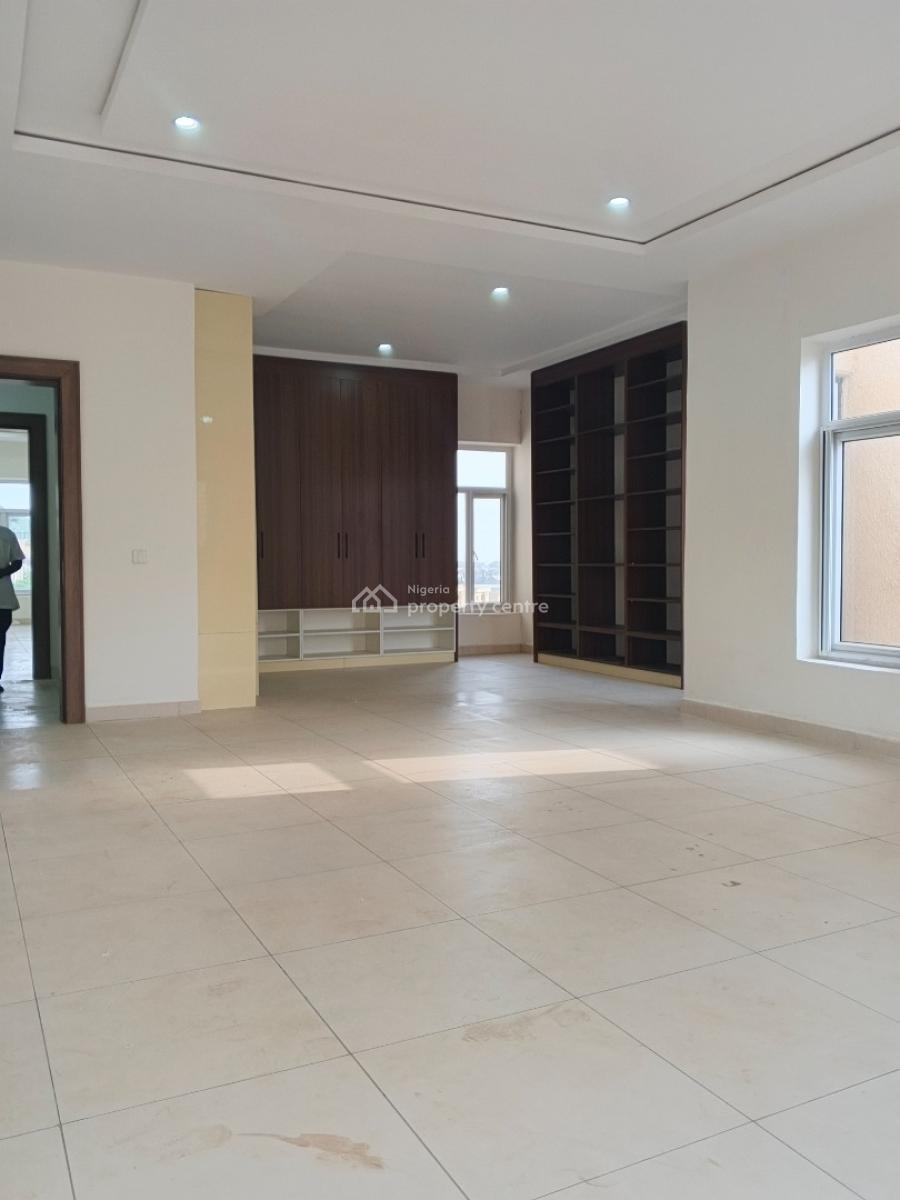 Clean and Spacious 5 Bedroom Semi Detached Duplex with a Bq, Guzape District, Abuja, House for Rent