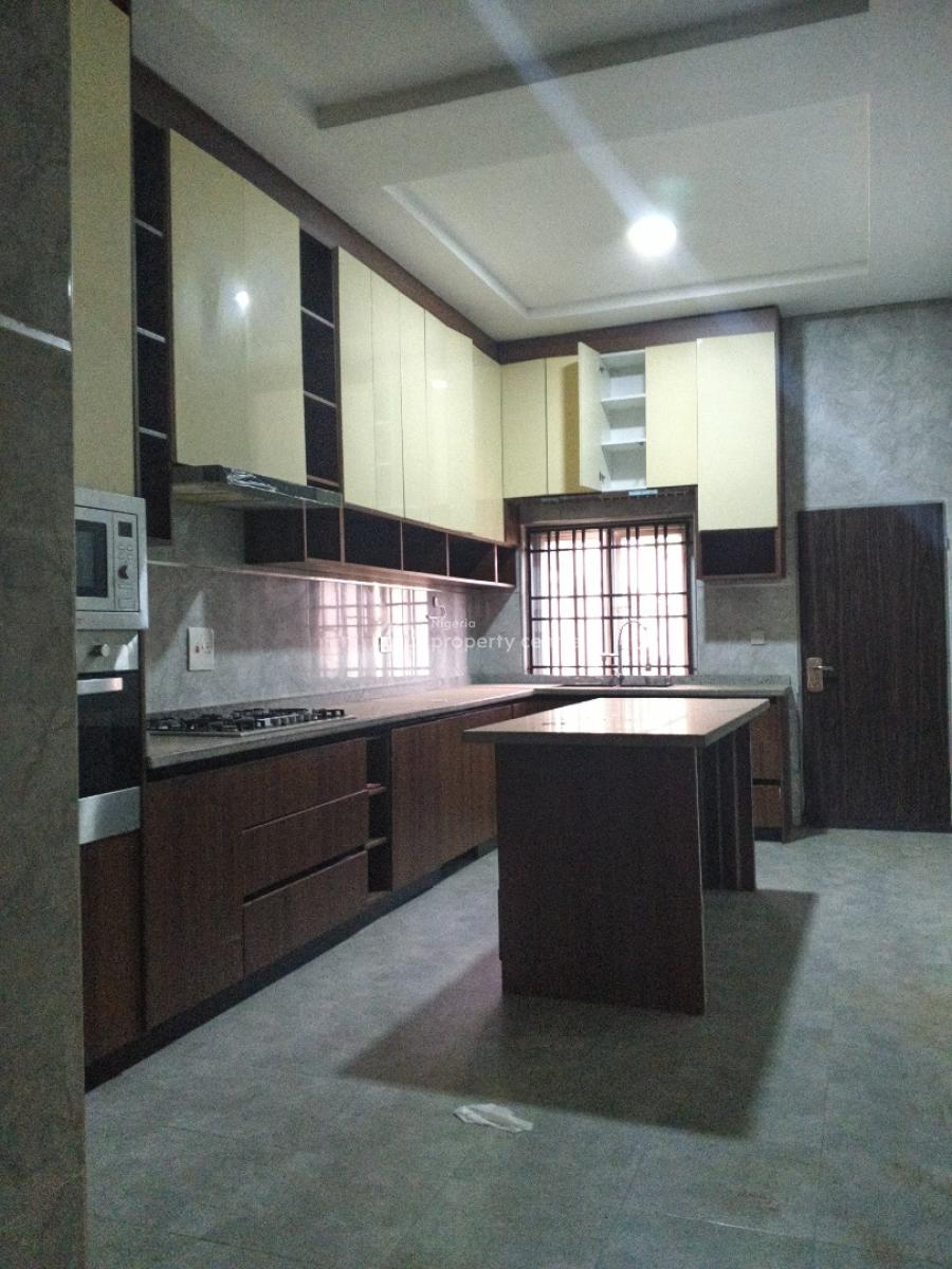 Clean and Spacious 5 Bedroom Semi Detached Duplex with a Bq, Guzape District, Abuja, House for Rent