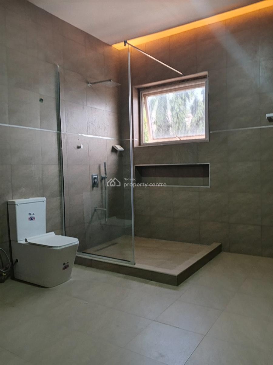 Clean and Spacious 5 Bedroom Semi Detached Duplex with a Bq, Guzape District, Abuja, House for Rent