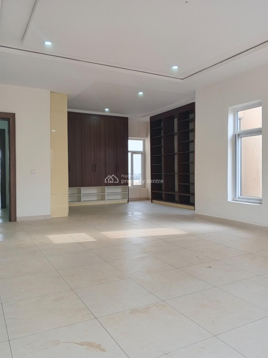 Clean and Spacious 5 Bedroom Semi Detached Duplex with a Bq, Guzape District, Abuja, House for Rent