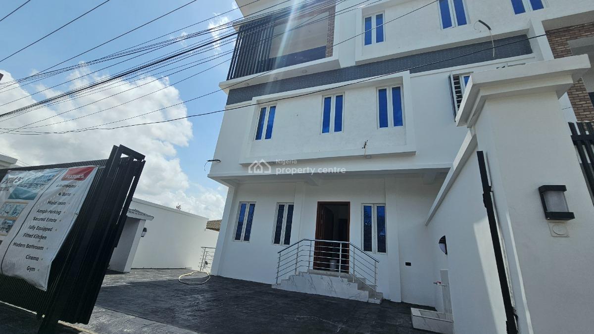 Tastefully Built and Spacious 5 Bedroom Semi Detached Duplex with Bq, Awuse Estate, Opebi, Ikeja, Lagos, Semi-detached Duplex for Sale