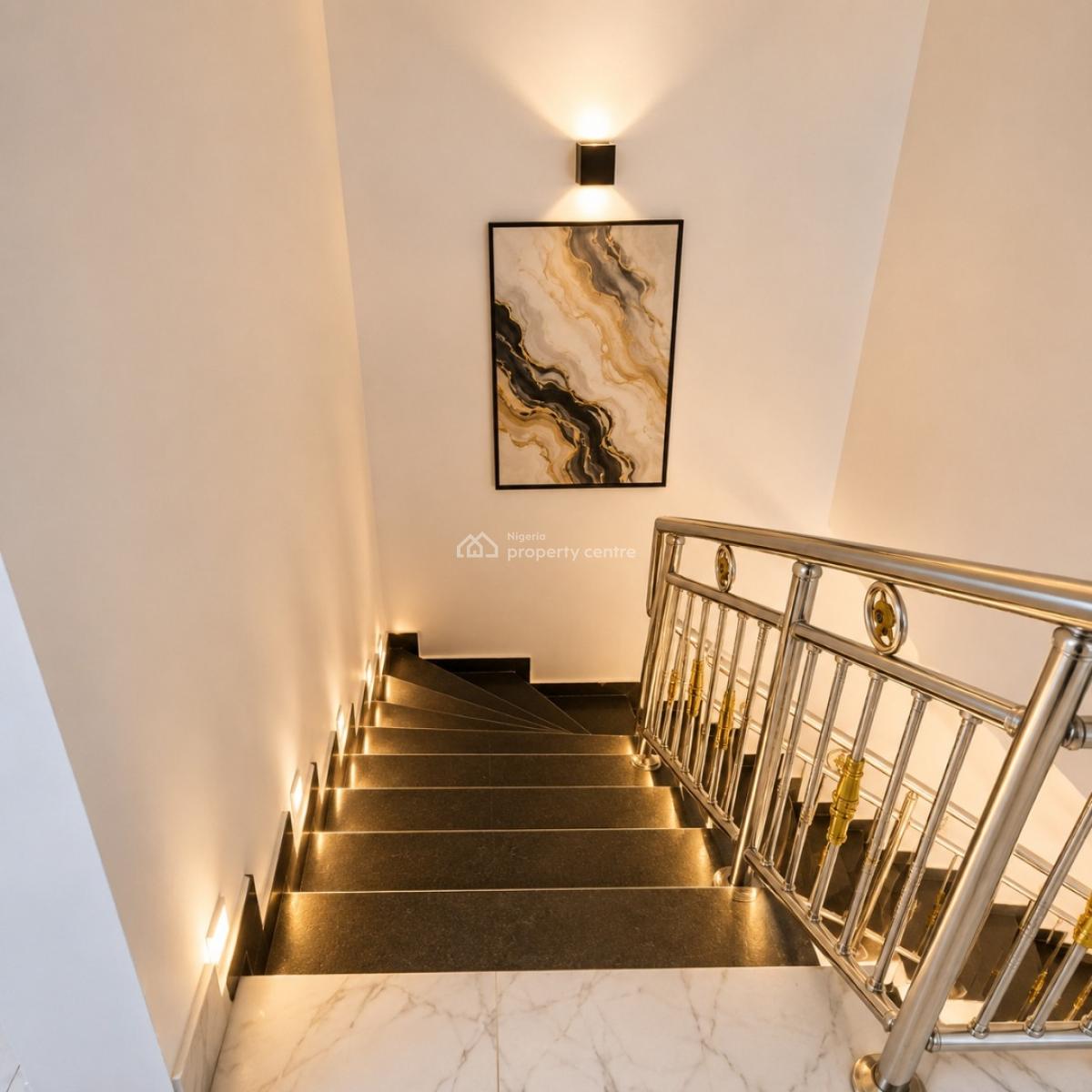 Very Clean 3bedroom Duplex + Bq Wit Constant Electricity Gated  Estate, Nike Art Gallery, Ikate Elegushi, Lekki, Lagos, Terraced Duplex for Rent