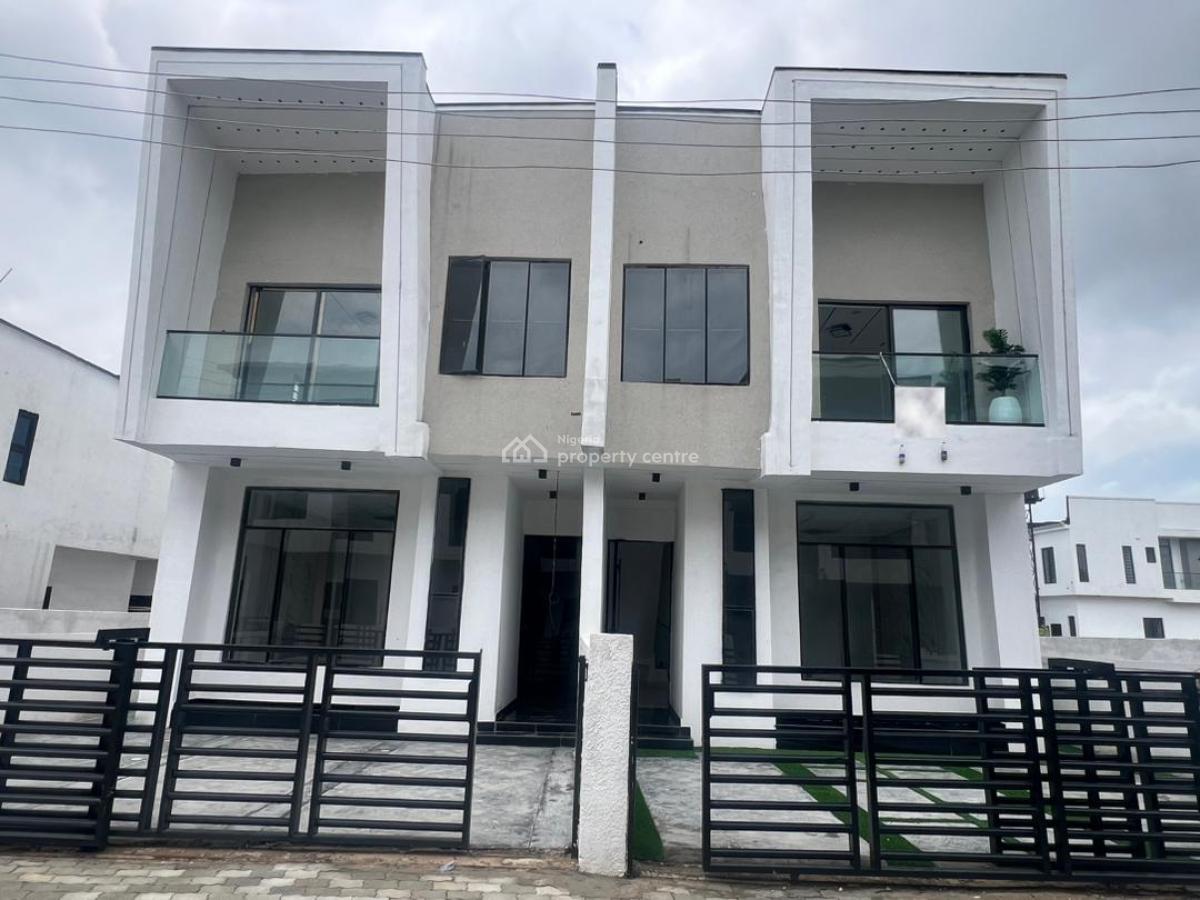 4 Bedroom Semi Detached Duplex and Bq, Lekki Palms City Estate, Lekki, Lagos, Semi-detached Duplex for Rent