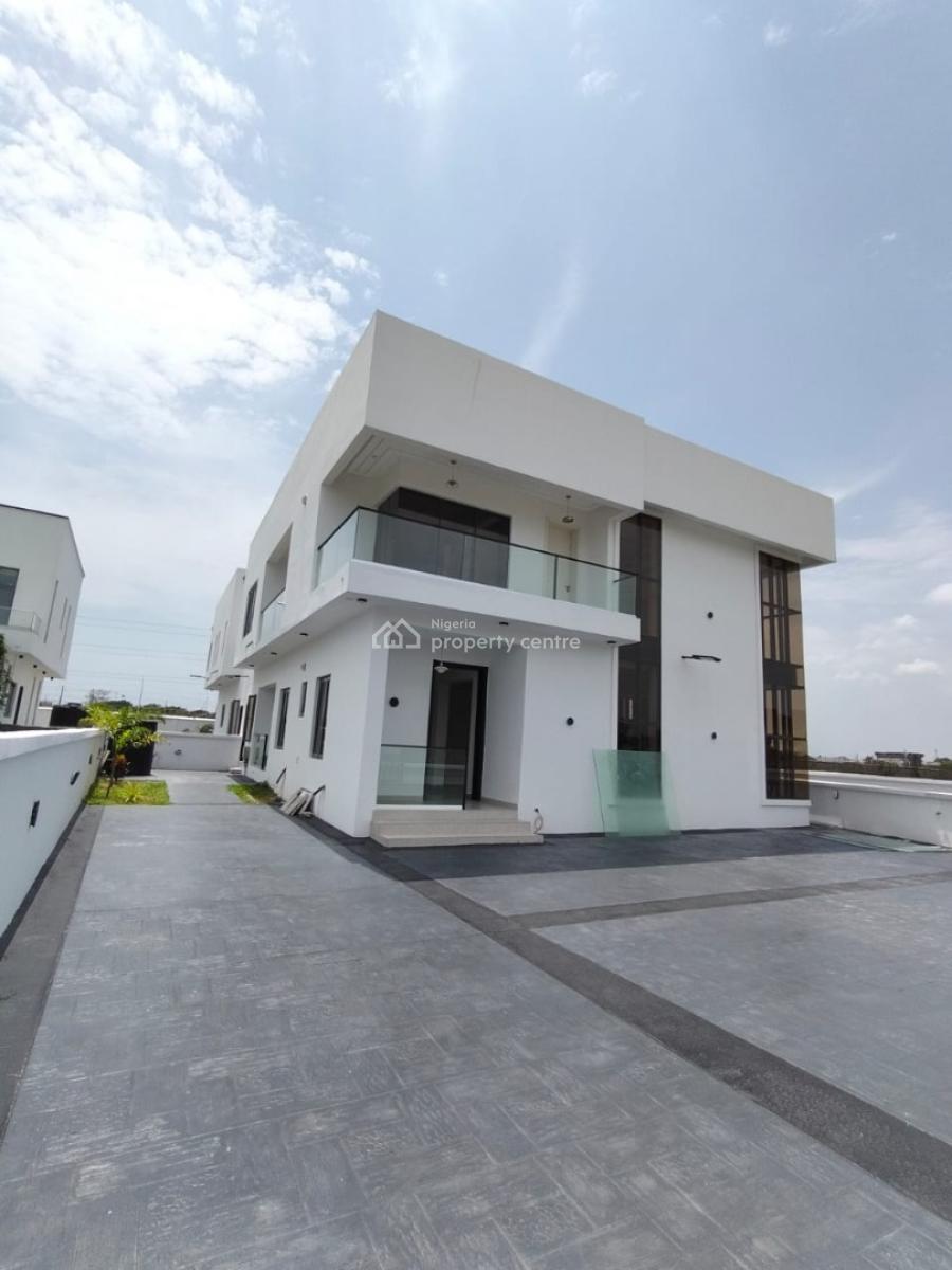 Brand New 5 Bedrooms Detached Duplex with Bq, Royal Garden Estate, Ajah, Lagos, Detached Duplex for Sale
