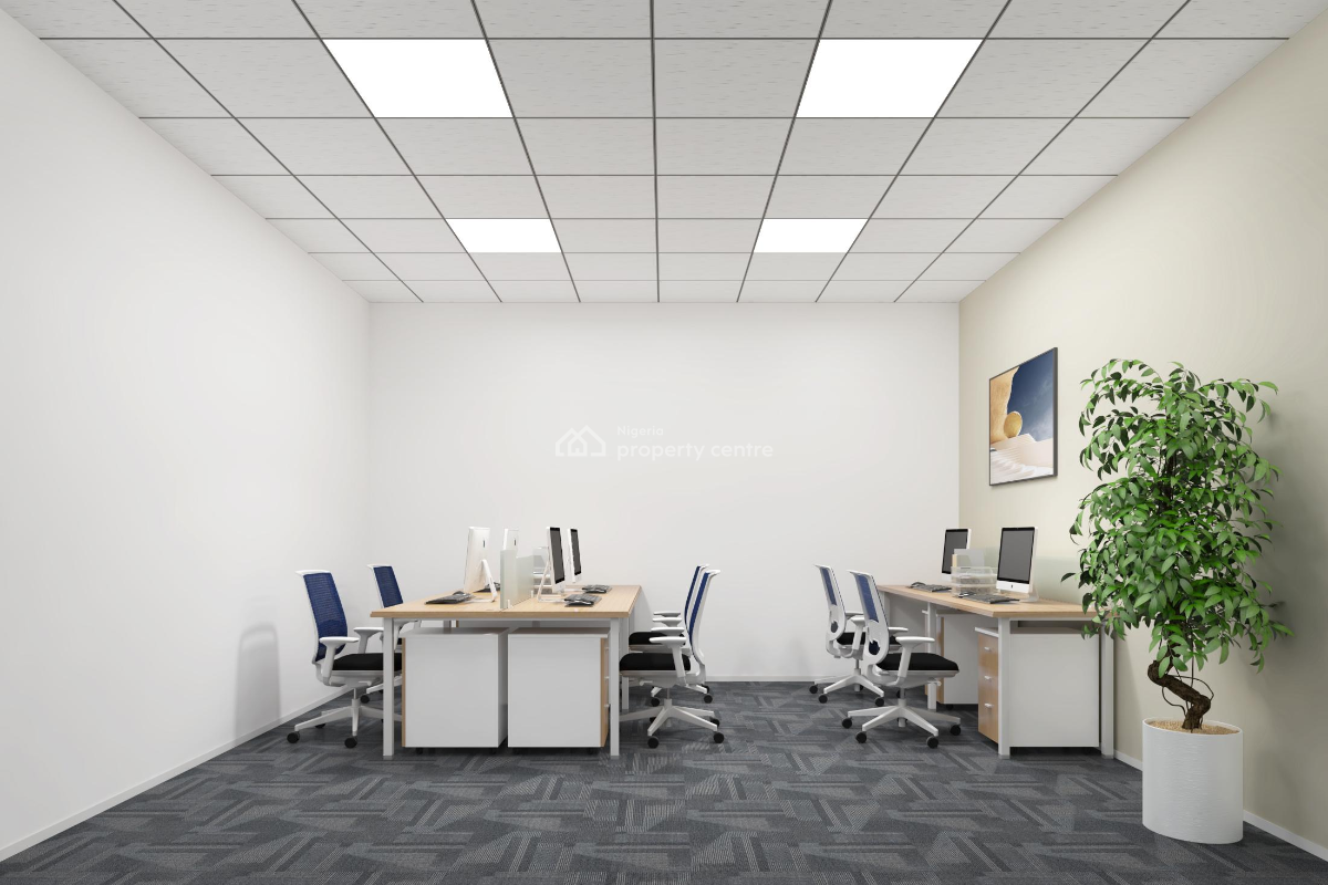 Serviced Office Space for 15 Employees in Hq Gwarinpa, Tswanya Place, 1st Avenue, Gwarinpa, Abuja, Office Space for Rent