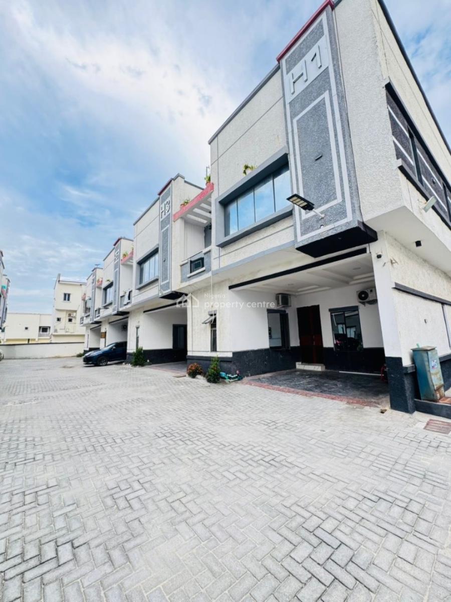 Nice Luxury Brand New 4 Bedroom Duplex Terrace  Very Spacious, Orchid Road Lekki, Lekki, Lagos, Terraced Duplex for Sale