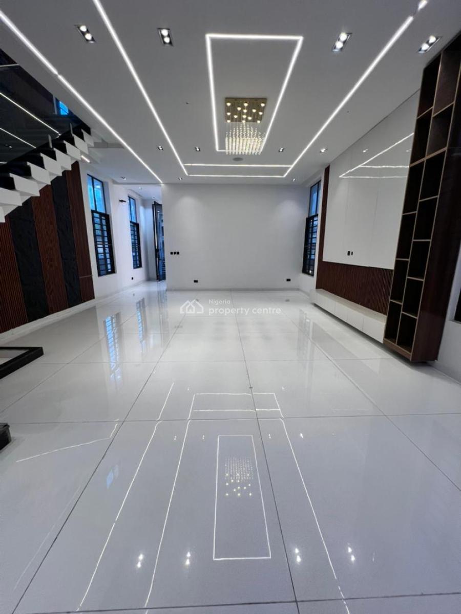 Contemporary 5 Bedroom Detached Duplex with Pool, Cinema, Gym & Bq, Chevron, Lekki, Lagos, Detached Duplex for Sale
