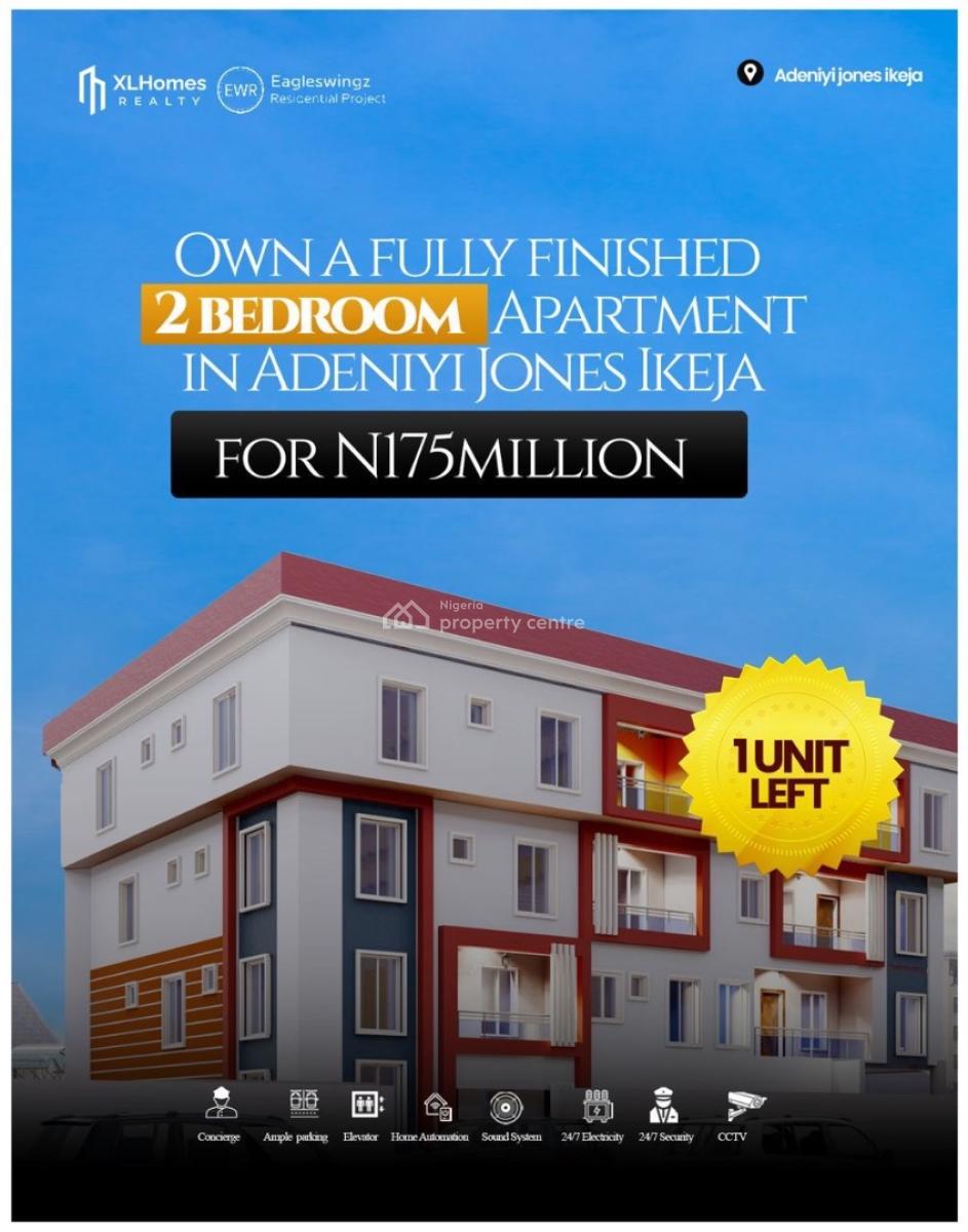 Fully Finished 2 Bedroom Apartment, Adeniyi Jones, Ikeja, Lagos, Flat / Apartment for Sale