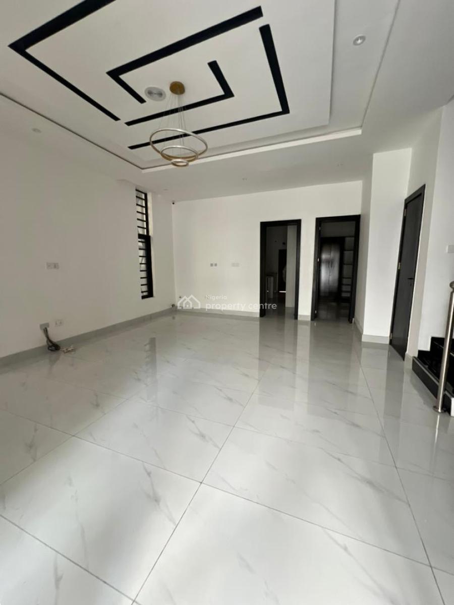 Magnificent 5 Bedroom Detached Duplex with Bq & a Long Driveway, Chevron, Lekki, Lagos, Detached Duplex for Sale