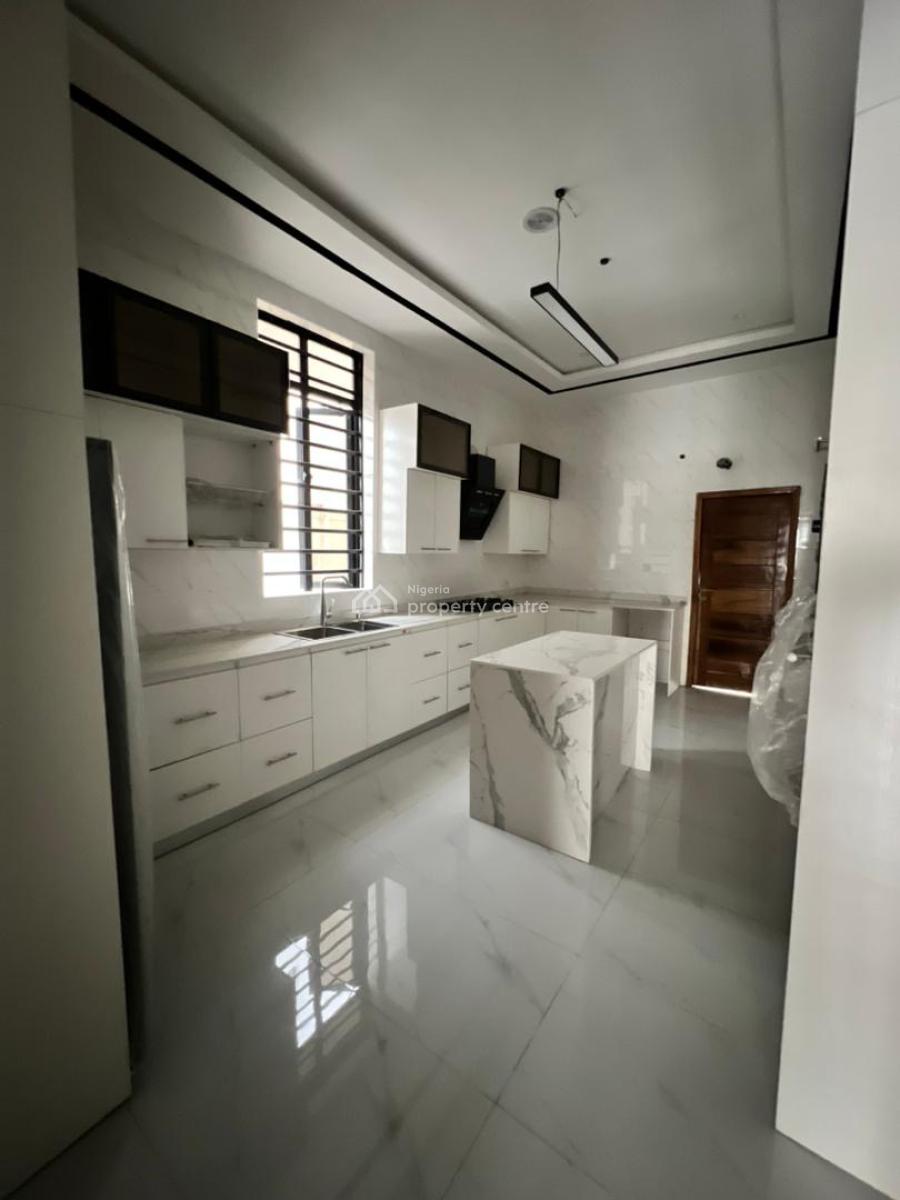 Magnificent 5 Bedroom Detached Duplex with Bq & a Long Driveway, Chevron, Lekki, Lagos, Detached Duplex for Sale