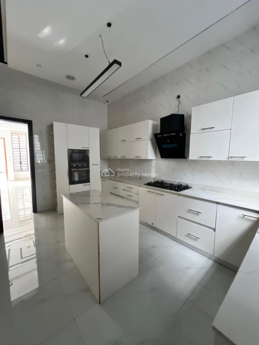 Well Built 4 Bedroom Semi Detached Duplex with Bq in a Secured Estate, Chevron, Lekki, Lagos, Semi-detached Duplex for Sale