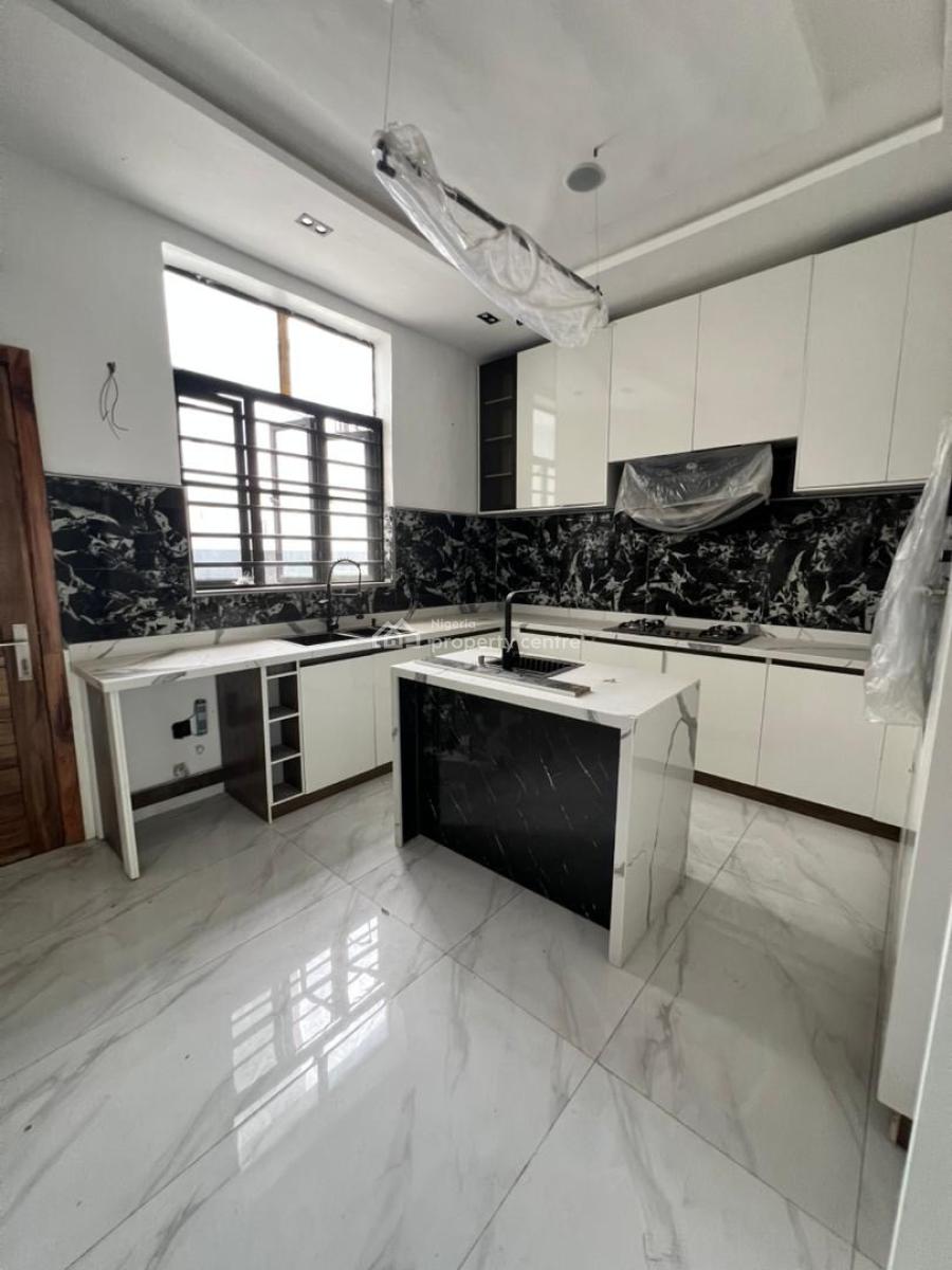 Elegant 5 Bedroom Detached Duplex with Swimming Pool, Bq & Rooftop, Chevron, Lekki, Lagos, House for Sale