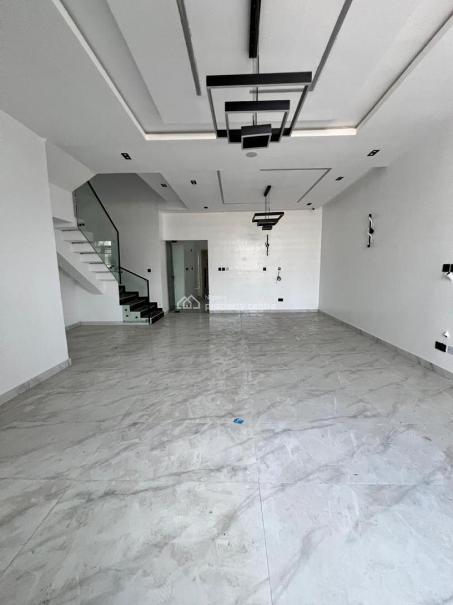 Stunning 5 Bedroom Semi Detached Duplex with Bq & Rooftop Terrace, Chevron, Lekki, Lagos, Semi-detached Duplex for Sale