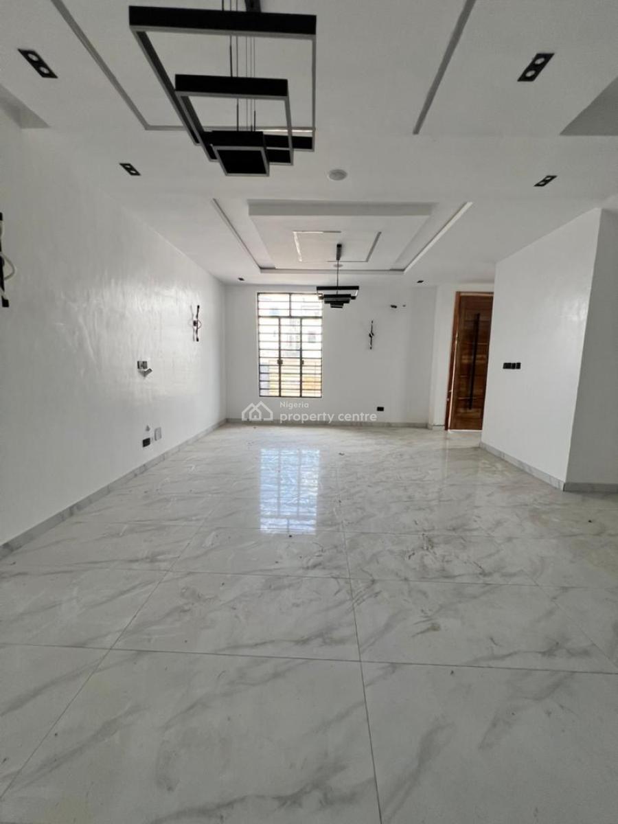 Stunning 5 Bedroom Semi Detached Duplex with Bq & Rooftop Terrace, Chevron, Lekki, Lagos, Semi-detached Duplex for Sale