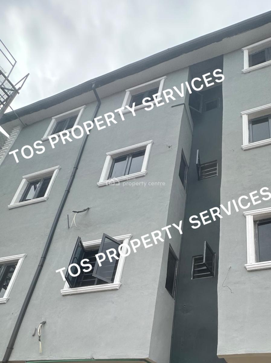 New & Serviced 3 Bedroom All Rooms Ensuite Flat, in a Serene & Gated Close in Yaba, Yaba, Lagos, Flat / Apartment for Rent