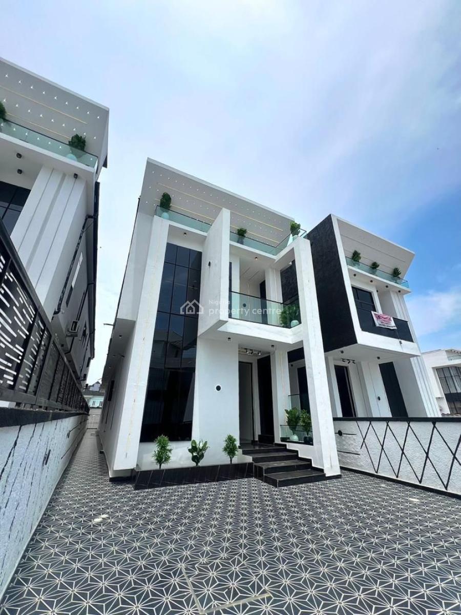 Bespoke 5 Bedroom Detached Duplex with a Swimming Pool & Bq Within a G, Chevron, Lekki, Lagos, Detached Duplex for Sale