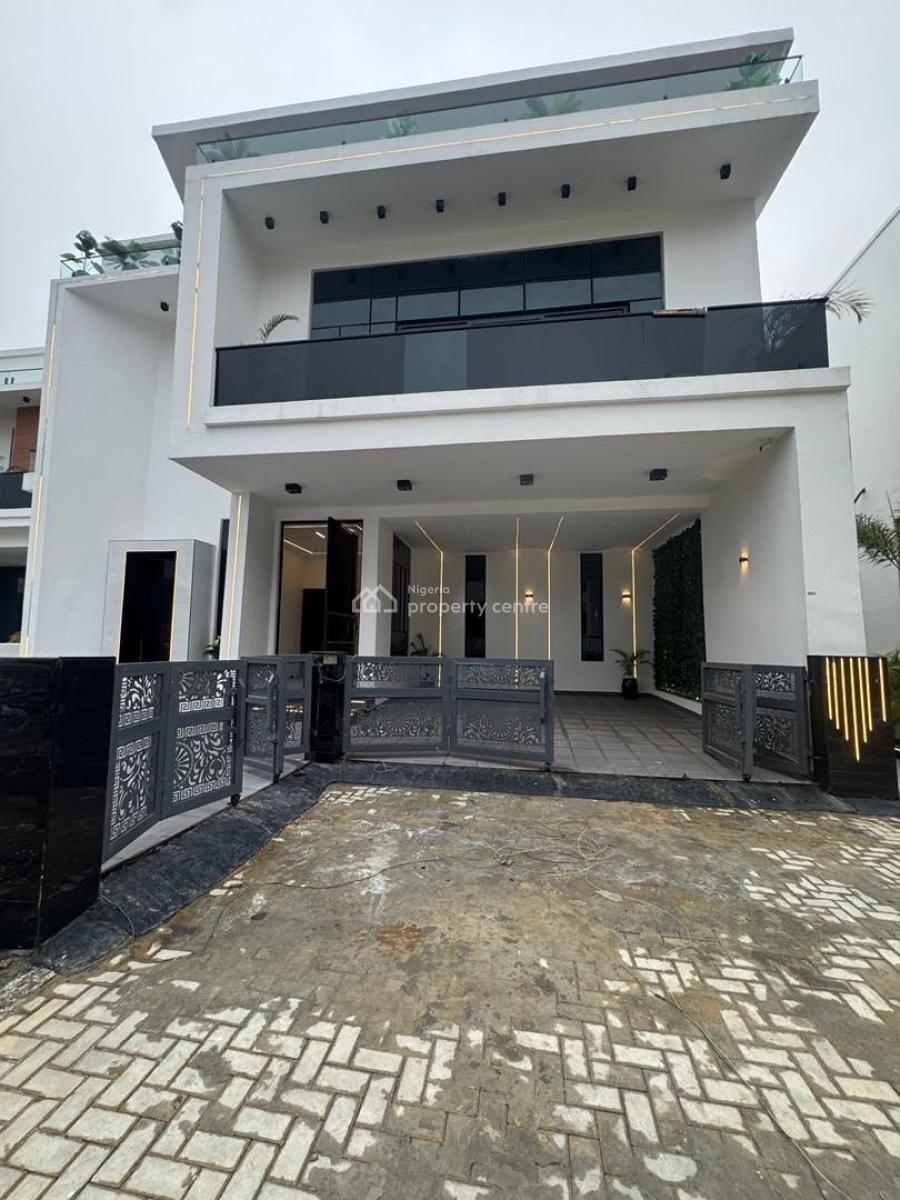 Newly Built 5 Bedroom Luxury Detached Duplex with a Pool,cinema, Chevron, Lekki, Lagos, Detached Duplex for Sale