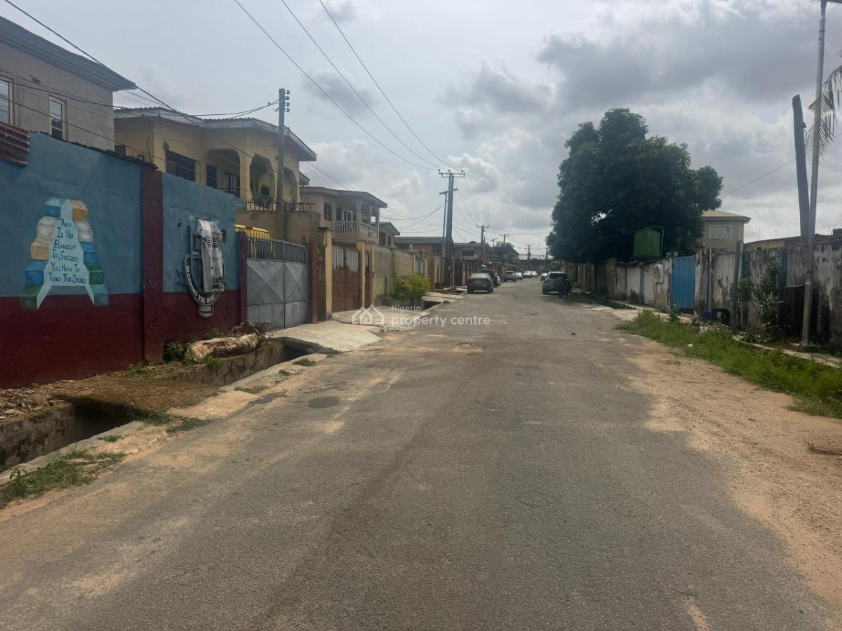 a 300sqm Plot with a Structure, in an Estate Off College Rd, Ogba, Ikeja, Lagos, Residential Land for Sale