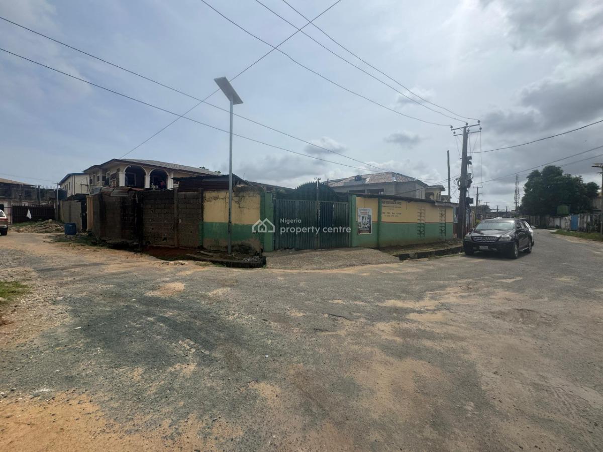 a 300sqm Plot with a Structure, in an Estate Off College Rd, Ogba, Ikeja, Lagos, Residential Land for Sale