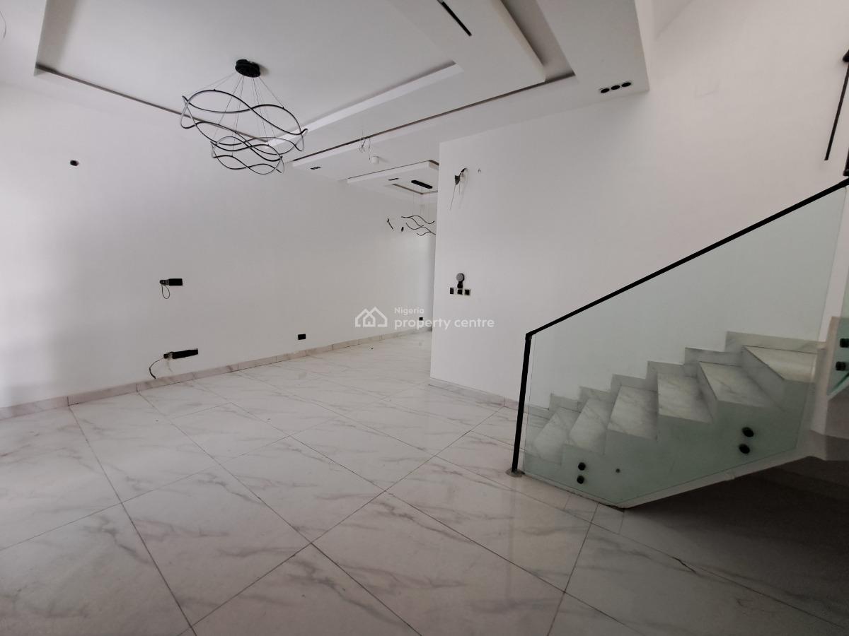 Luxury & Serviced 4 Bedroom Terraced Duplex with a Room Bq & Pool, Lekki Phase 1, Lekki, Lagos, Terraced Duplex for Rent
