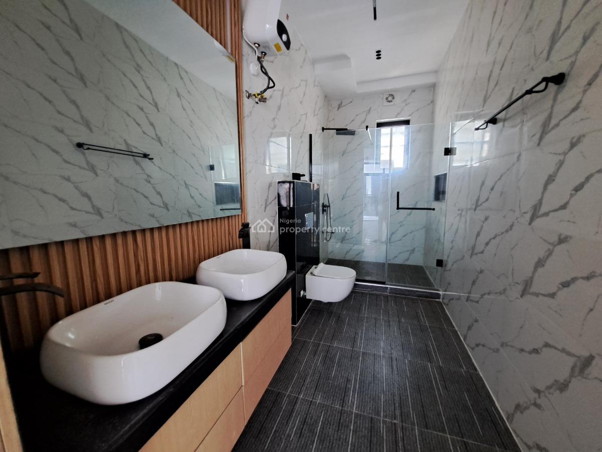 Luxury & Serviced 4 Bedroom Terraced Duplex with a Room Bq & Pool, Lekki Phase 1, Lekki, Lagos, Terraced Duplex for Rent