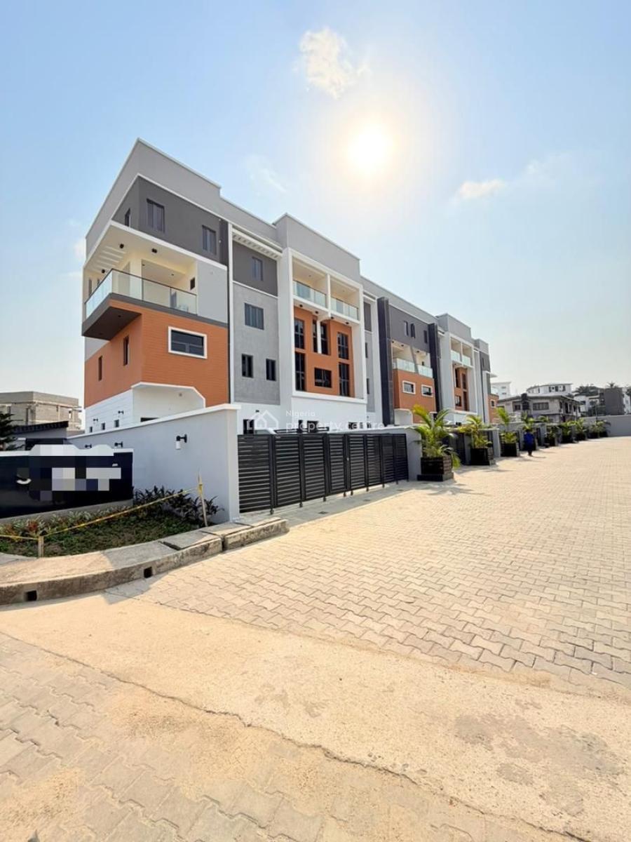 Newly Built 4 Bedroom Masionette with a Room Bq, Opebi, Ikeja, Lagos, Semi-detached Duplex for Sale