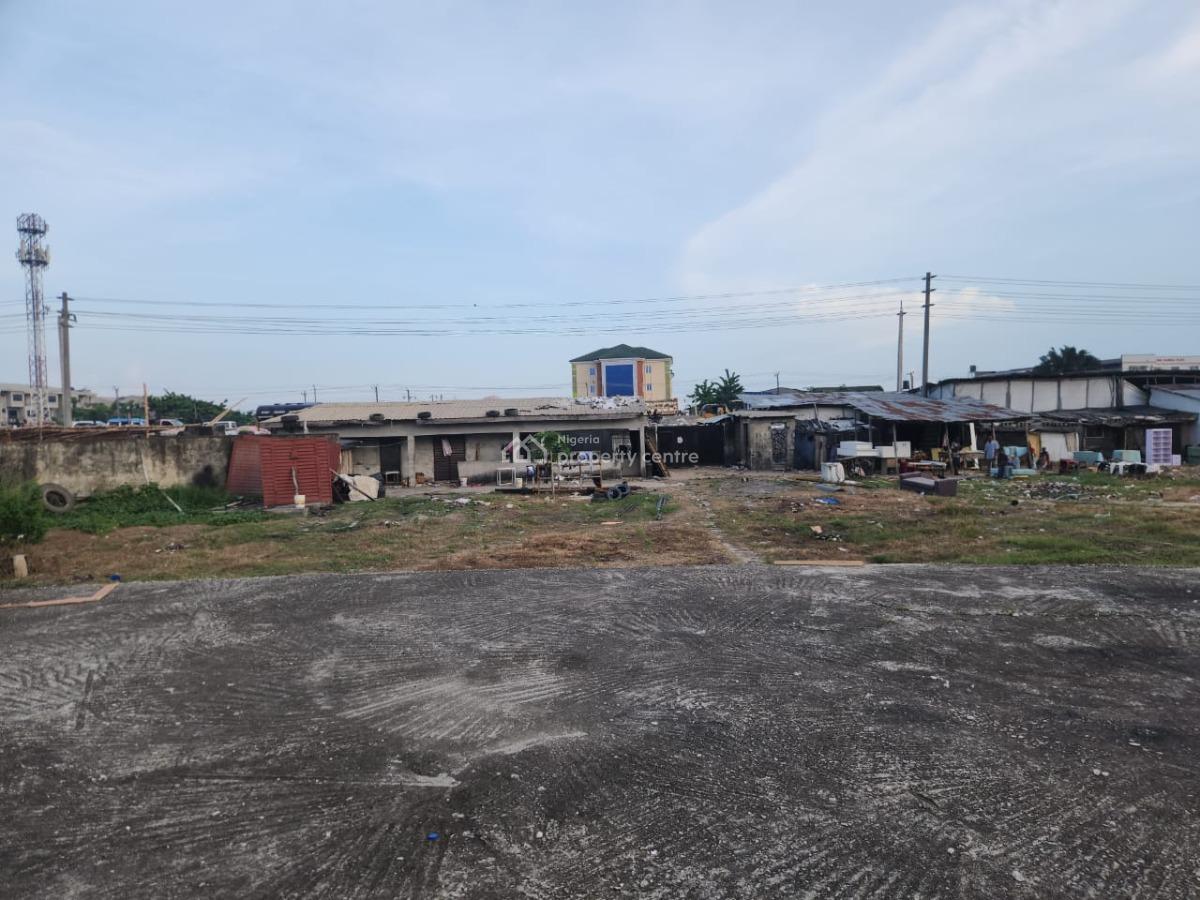 Direct  10700 Sqm Sandfilled Plot, Epe Expressway General Paint Busstop, Olokonla, Ajah, Lagos, Commercial Land for Sale