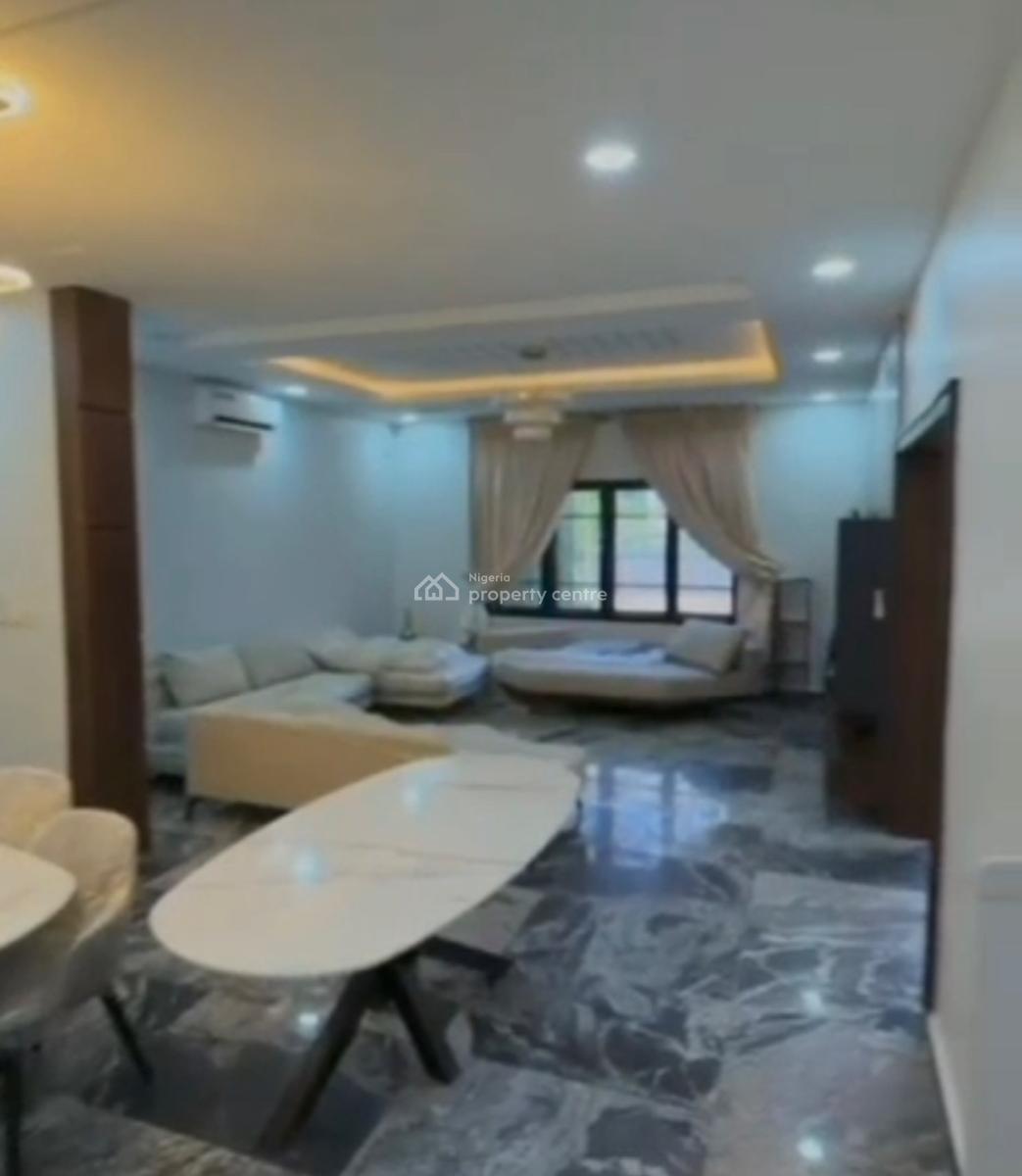 4 Beds Fully Finished and Furnished Terrace Duplex & Bq, Wuye, Abuja, Terraced Duplex for Rent