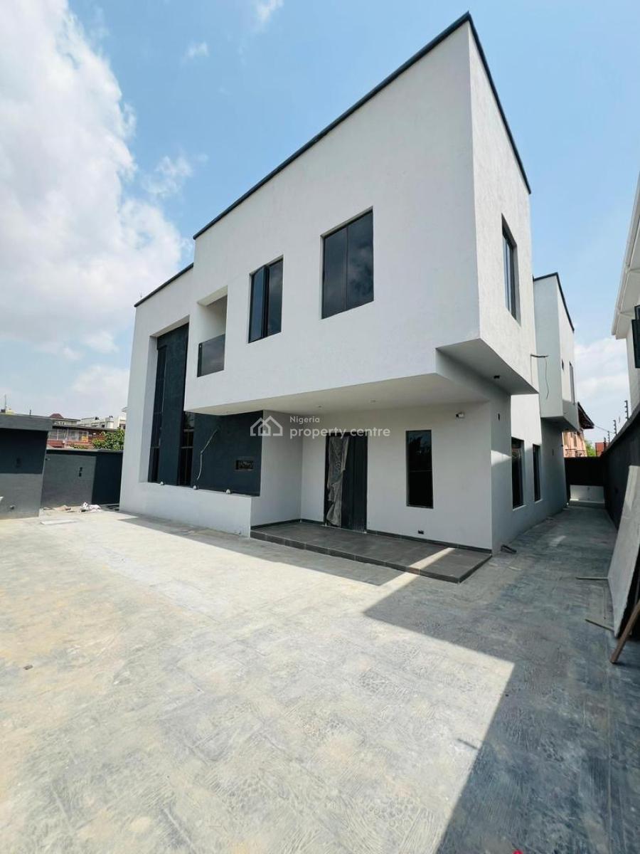 Newly Built 4 Bedroom Detached Duplex + Bq in an Estate, Adeniyi Jones, Ikeja, Lagos, Detached Duplex for Sale