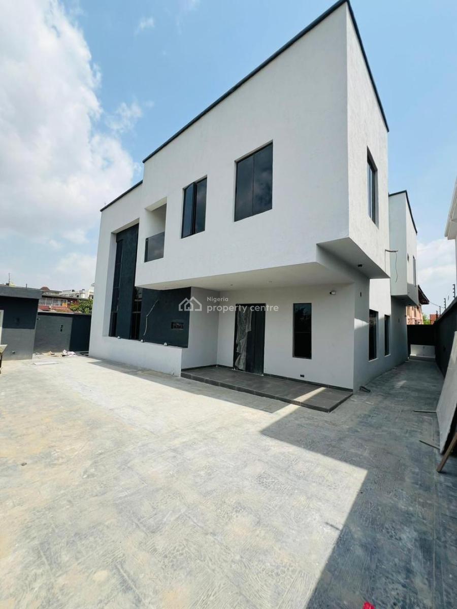 Newly Built 4 Bedroom Detached Duplex + Bq in an Estate, Adeniyi Jones, Ikeja, Lagos, Detached Duplex for Sale