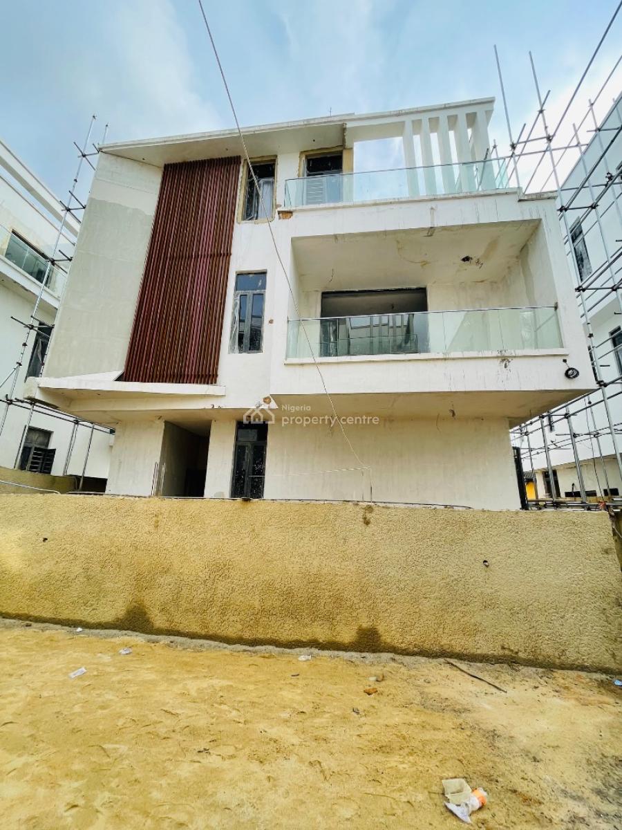 Spaciously Built 5 Bedroom Fully Detached Duplex with a Room Bq, Spaciously Built Home with Bq, Study in a Secured Estate, Omole Phase 1, Ikeja, Lagos, Detached Duplex for Sale