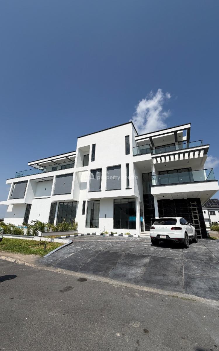 Water View 5 Bedroom Duplex, Cowrie Creek Estate, Ikate, Lekki, Lagos, Semi-detached Duplex for Sale
