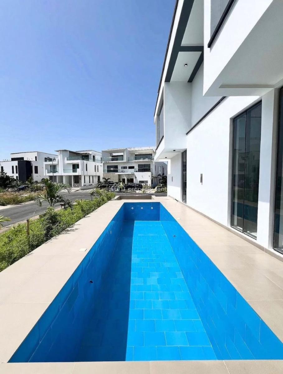 Water View 5 Bedroom Duplex, Cowrie Creek Estate, Ikate, Lekki, Lagos, Semi-detached Duplex for Sale