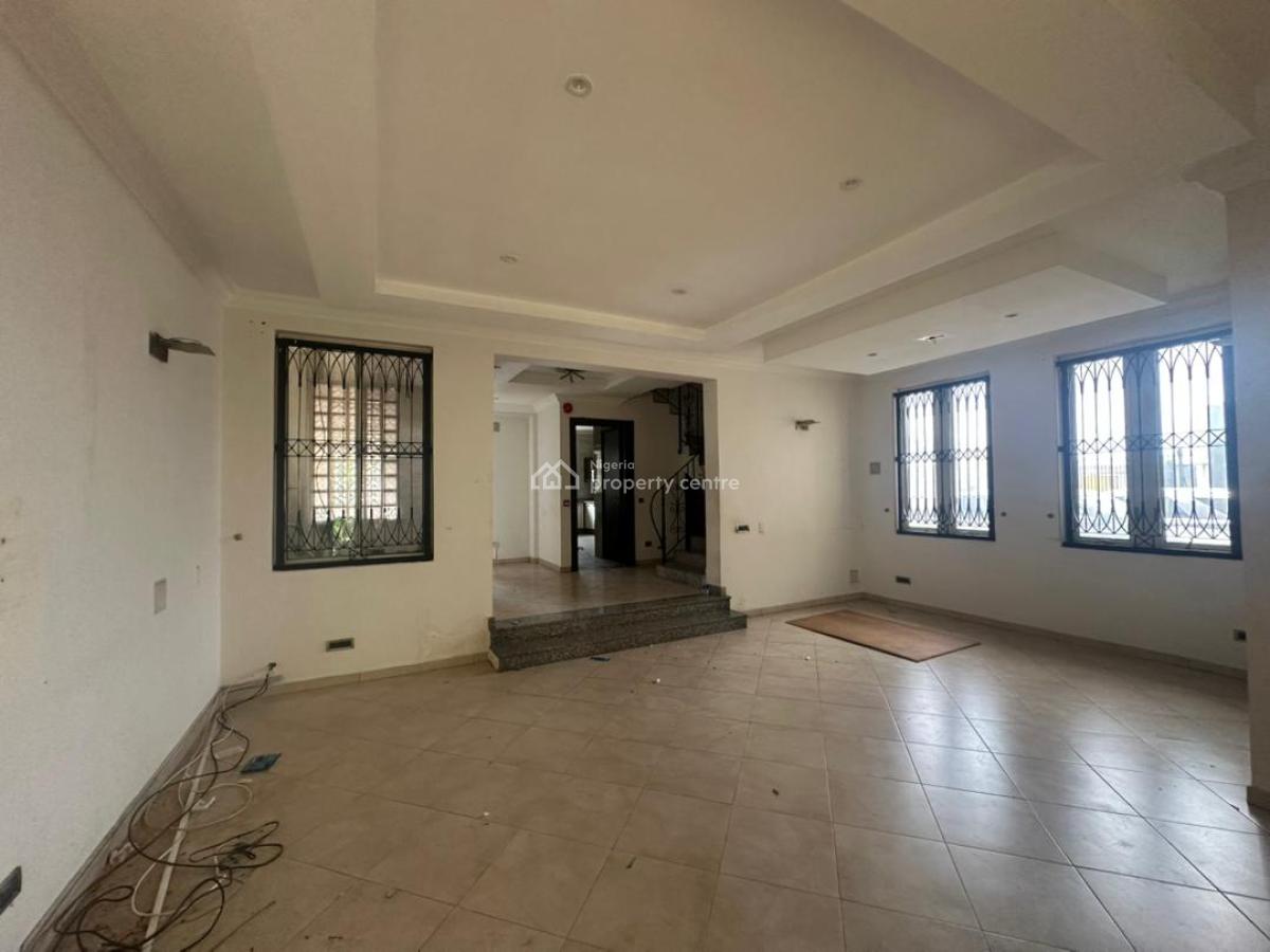 Tastefully Finished 4-bedroom Terrace with an Attic Room, Atrium ,bq, Banana Island, Ikoyi, Lagos, Terraced Duplex for Rent