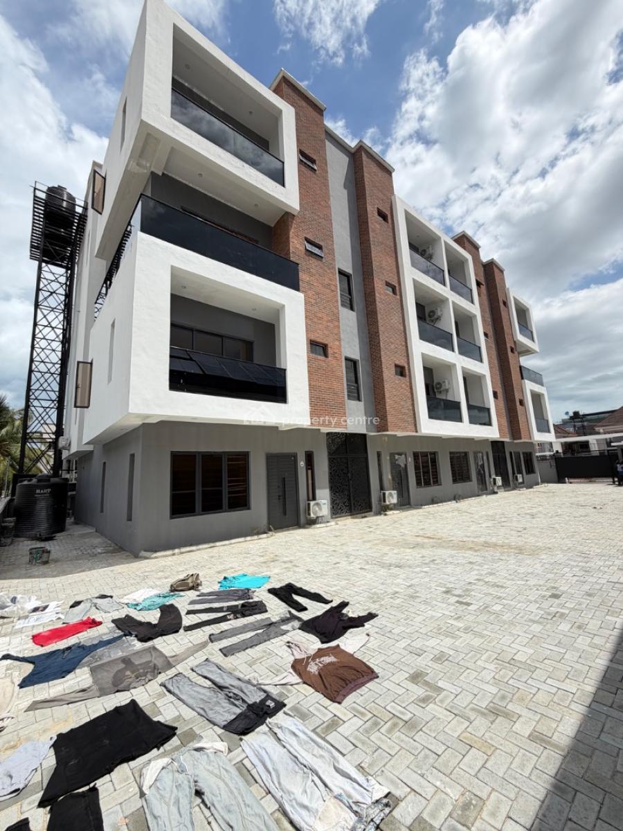 Standard 3 Bedroom Maisonette with Swimming Pool and Bq  in an Estate, Lekki Phase 1, Lekki Phase 1, Lekki, Lagos, Block of Flats for Sale