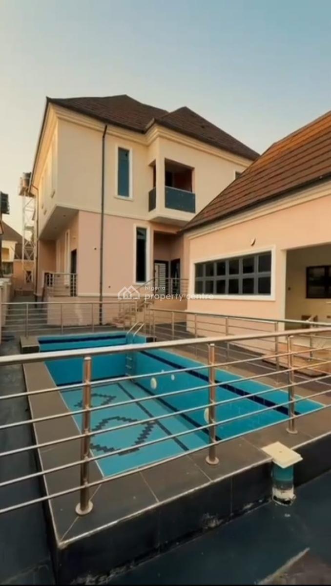5 Bedrooms Fully Detached Duplex, Swimming Pool, Partly Furnished, Apo Resettlement, Apo, Abuja, Detached Duplex for Sale