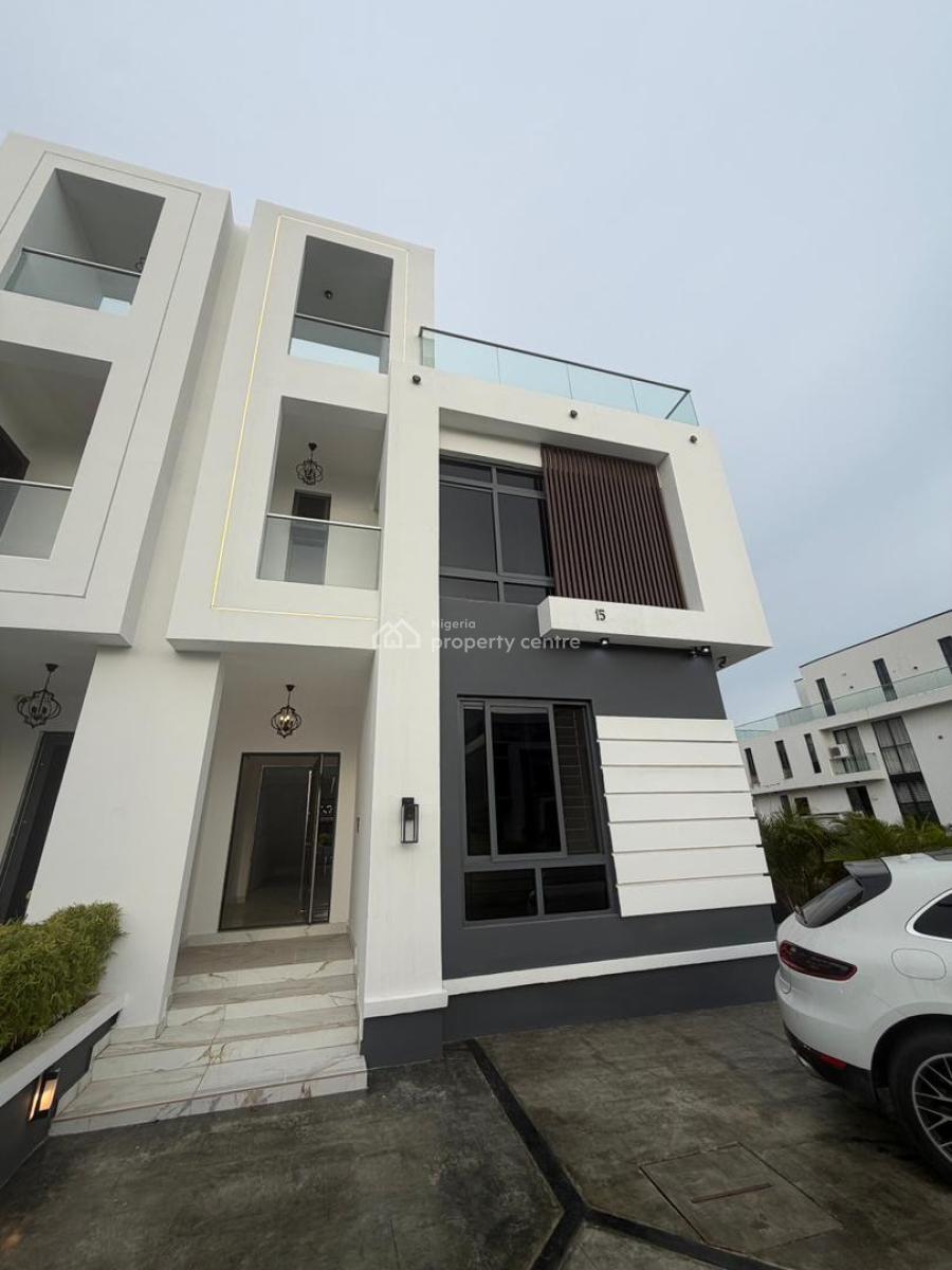 5 Bedroom Semidetached Duplex, Cowrie Creek Estate, Ikate, Lekki, Lagos, Semi-detached Duplex for Sale