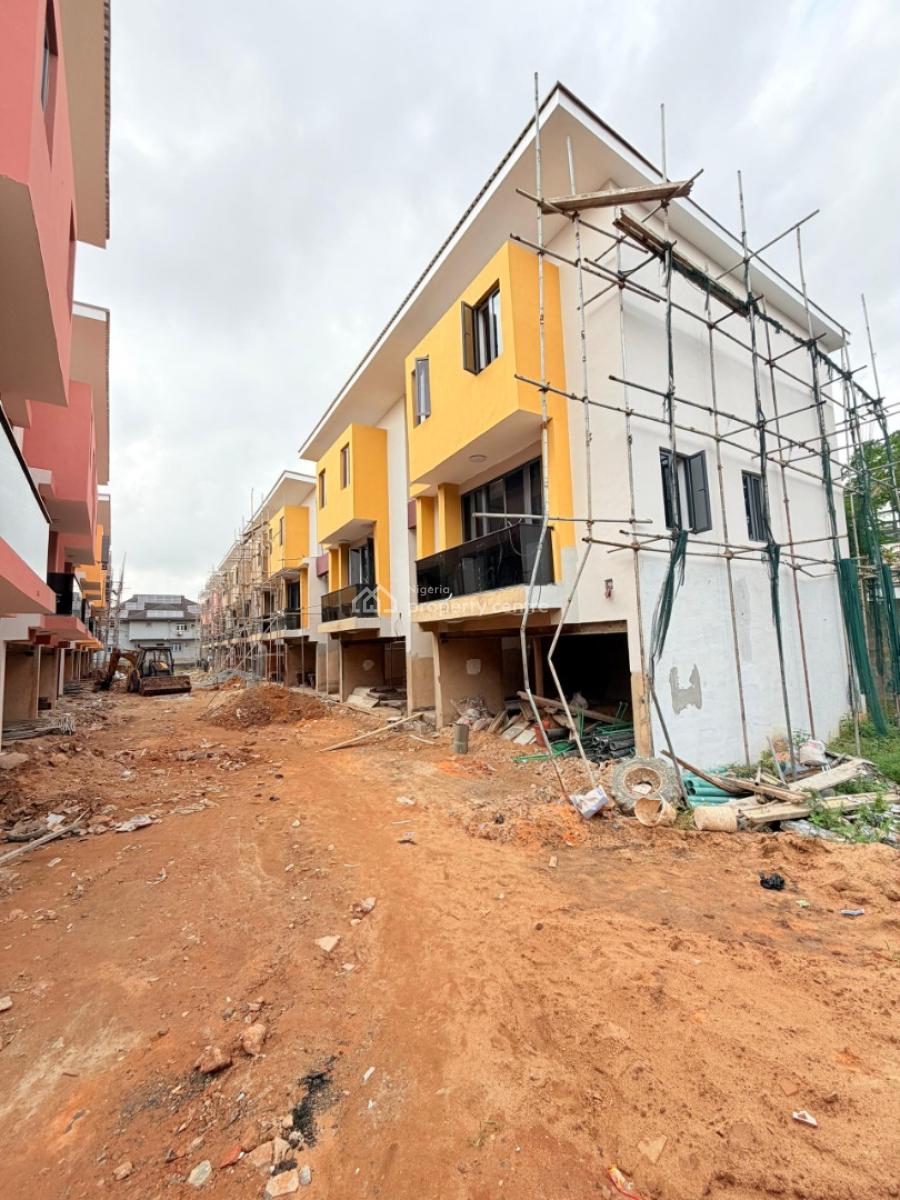 Lovely Built 4 Bedroom Terrace Duplex in a Secured Estate, Adeniyi Jones, Ikeja, Lagos, Terraced Duplex for Sale