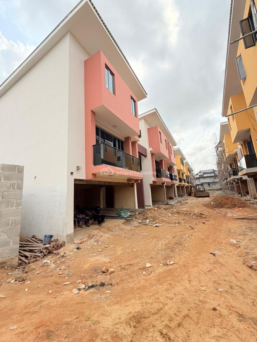 Lovely Built 4 Bedroom Terrace Duplex in a Secured Estate, Adeniyi Jones, Ikeja, Lagos, Terraced Duplex for Sale