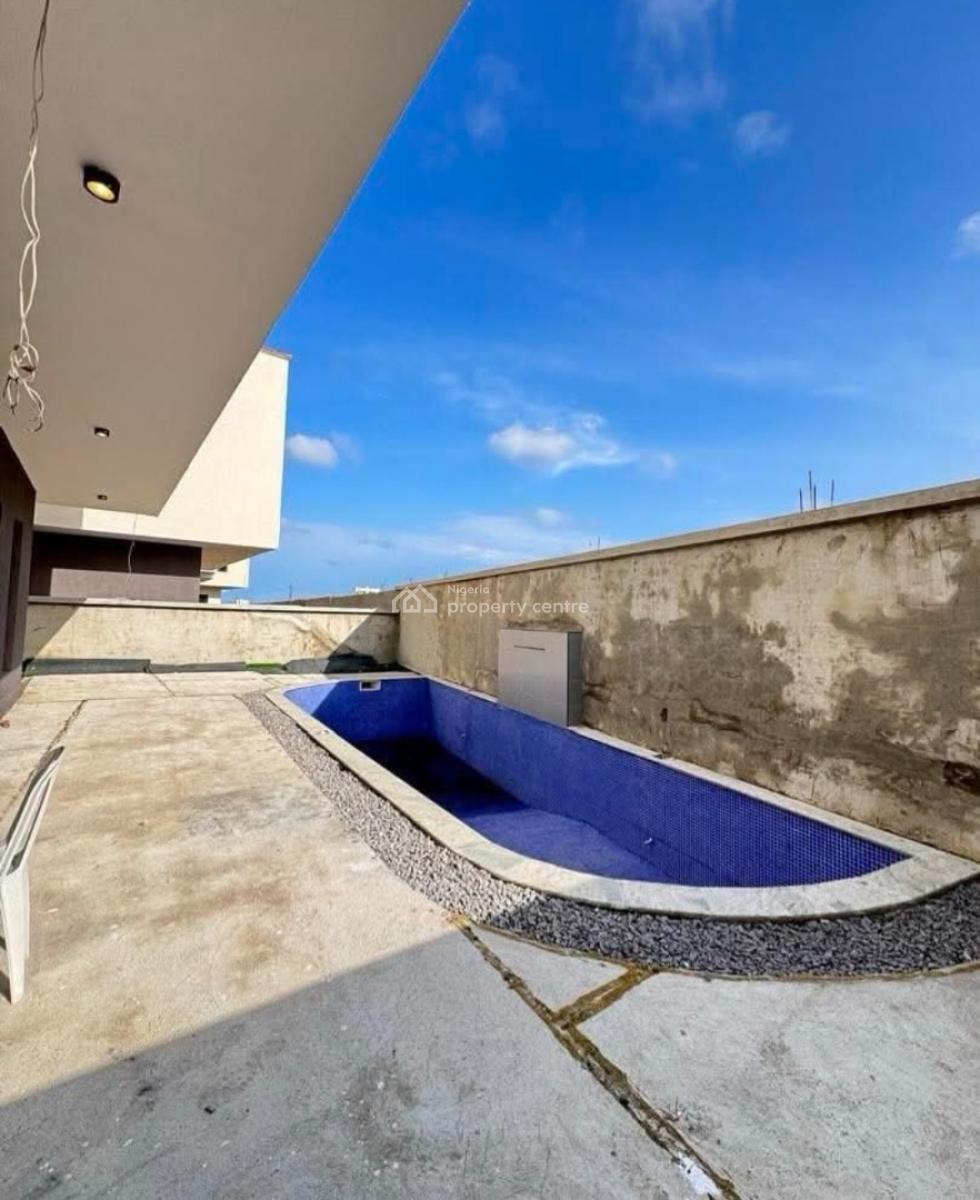 Swimming Pool.massive Kitchen with Accessories  -  Modern Day Pop Ceil, Lekki Phase 1, Lekki, Lagos, Detached Duplex for Sale