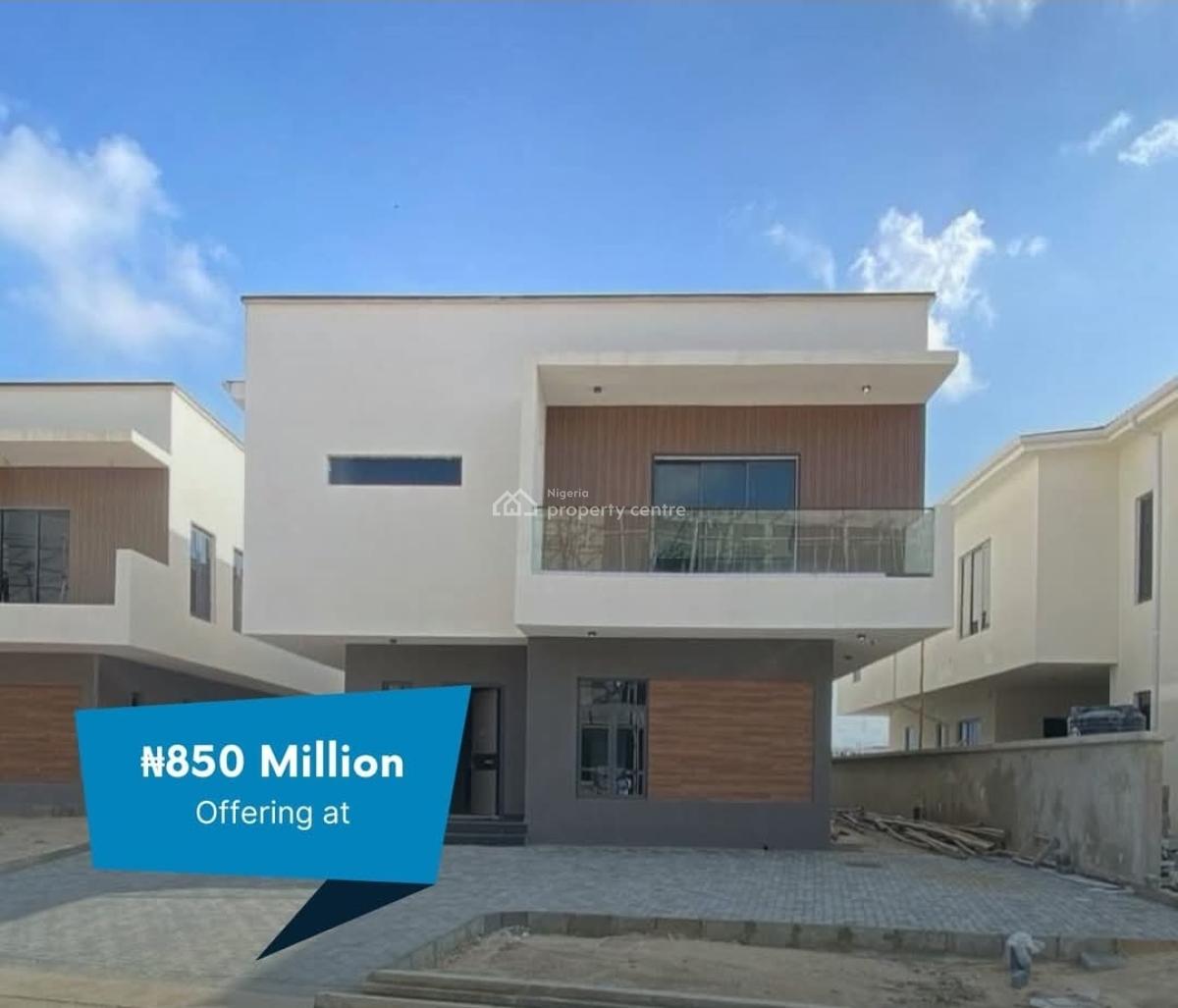 Swimming Pool.massive Kitchen with Accessories  -  Modern Day Pop Ceil, Lekki Phase 1, Lekki, Lagos, Detached Duplex for Sale