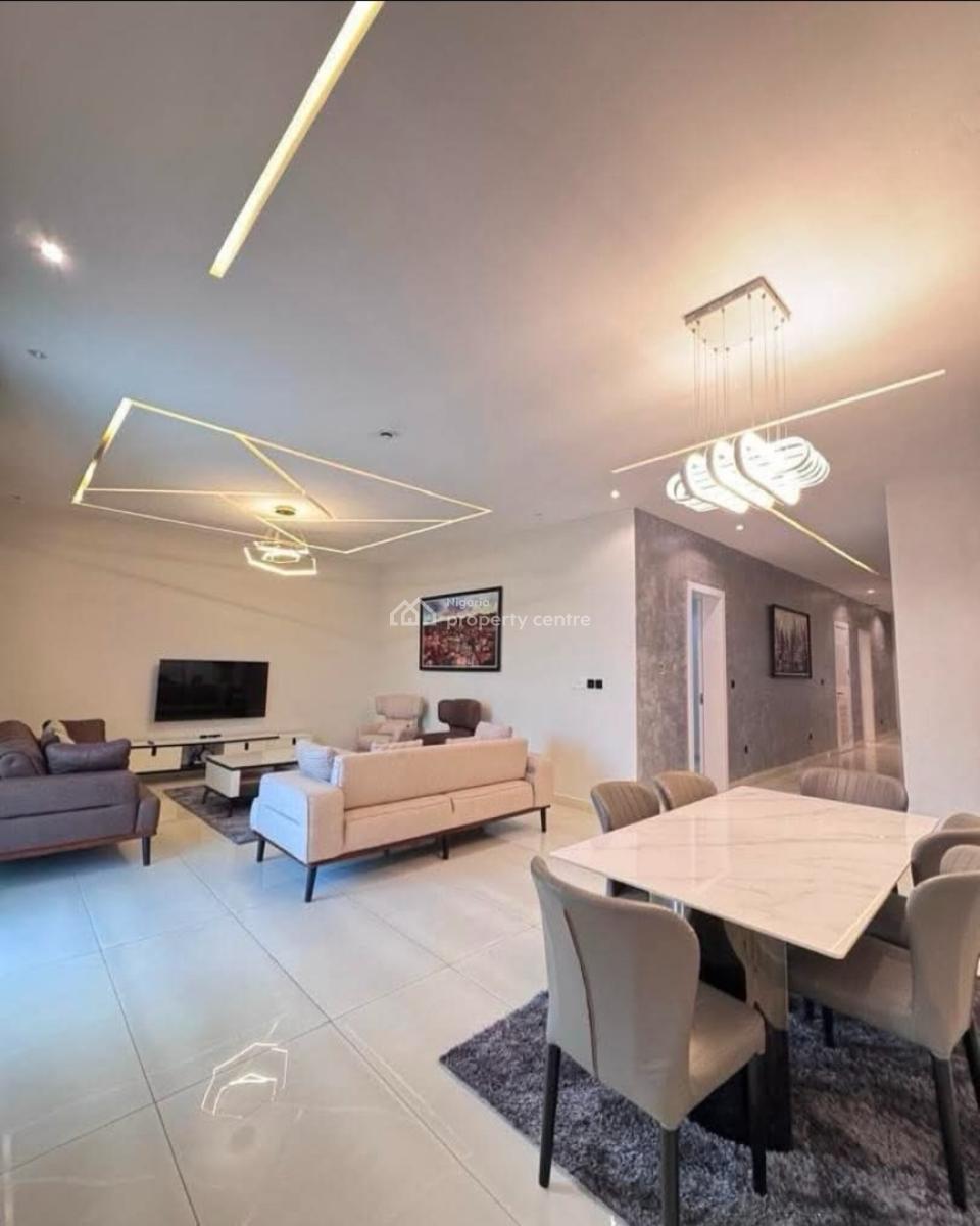 Swimming Pool.massive Kitchen with Accessories  -  Modern Day Pop Ceil, Lekki Phase 1, Lekki, Lagos, Detached Duplex for Sale