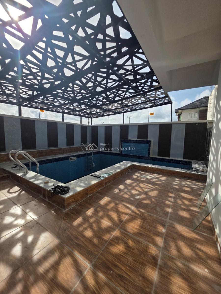 Luxury 4 Bedroom Maisonette with Cinema + Swimming Pool, Spar Rd, Ikate Elegushi, Lekki, Lagos, Terraced Duplex for Sale